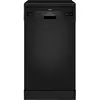 Amica MV 438 DCB, Freistehend, Single (45 cm breit), Schwarz, LED, 3 K...