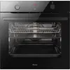 Amica ED37610B X-TYPE STEAM, Groß, Elektrischer Ofen, 77 l, 3600 W, 77...