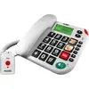 MaxCom KXT481 SOS, Analoges Telefon, Kabelgebundenes Mobilteil, Freisp...
