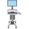 Ergotron WorkFit-C Single LD mobiler Steh-Sitz Arbeitsplatz für ein Di...