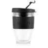 BODUM JOYCUP Reisebecher aus Glas (250 ml) für Kaffee unterwegs im ele...