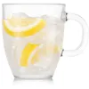 Bodum BISTRO Kaffeegläser Set: 6 stabile 350 ml Tassen aus Glas für Es...