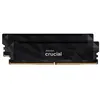 Crucial Pro OC Schwarz 32GB Kit (2x16GB) DDR5-6400 CL32 UDIMM Gaming-A...