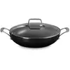 Le Creuset Pfanne ESSENTIAL schwarz, Pfanne + Kochtopf, Schwarz