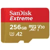 Sandisk microSDXC Extreme Speicherkarte (256 GB, Video Speed Class 30 ...