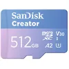 SanDisk Creator MicroSDXC-Karte - 512 GB mit SD-Adapter
