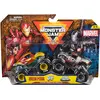 Monster Jam - Zweier-Pack Original Monster Trucks im Marvel Superhelde...