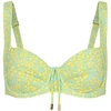 Bikini-Oberteil mit Bügel für Damen Huit Citron Vert Vert 85D