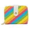 Funko Brieftasche Mädchen Loungefly Disney Minnie Rainbow Bunt 12,5x10 cm