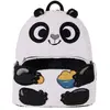 Kinderrucksack Loungefly Kung Fu Panda plush Grau 22,86x11,43x26,67 cm