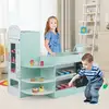 Costway Kinder Supermarkt Spielset mit Kasse & POS-Maschine & Verkaufs...