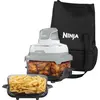 Ninja CRISPi 4-in-1 Glas-Air-Fryer und Tragetasche im Set   Weiß | FN2...