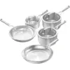 Ninja EverClad 5-teiliges Set aus Edelstahl | C95005EUI | von SharkNin...