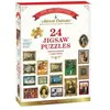 EUROGRAPHICS Puzzle-Adventskalender: Fine Art Night 24x50 dlks