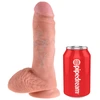 Dildo  8" Cock with Balls , 21 cm, mit Hoden