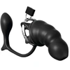 Peniskäfig  Ass-Gasm Cock Blocker  mit Analplug