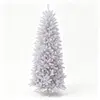 Costway Künstlicher Weihnachtsbaum mit LED-Beleuchtung 734 PVC-Nadeln ...