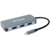 D-Link DUB-2335 6-in-1 USB-C Hub mit HDMI/Gigabit Ethernet/Power Deliv...