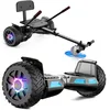 SISIGAD Balance Scooter Kart 8,5  Hoverboard mit Sitz für Kinder & Erw...