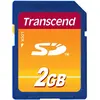 Transcend SD Secure Digital Card (2 GB, SD), Speicherkarte, Blau