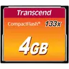 Transcend CompactFlash Ultra Speed (4 GB, CF), Speicherkarte, Schwarz