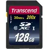 Transcend SDXC Ultimate 200x (128 GB, SDXC, U1, UHS-I), Speicherkarte,...