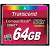 Transcend 64GB CF CARD (800X, TYPE I ) (64 GB, CF), Speicherkarte, Sch...