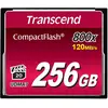 Transcend CF Card 256GB MLC 800x R: 120M (256 GB, CF), Speicherkarte, ...