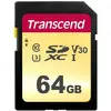 Transcend Sdxc 500s 64gb Class 10 Uhs-i U3 V30 Speicherkarte