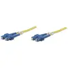 Intellinet LWL Anschlusskabel SC/SC Singlemode OS2 (3 m), Netzwerkkabe...