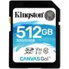 Kingston Canvas Go! SDXC Card (512 GB, SDXC, U3, UHS-I), Speicherkarte...