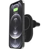 Belkin BoostCharge 10 W magnetisches drahtloses Kfz-Ladegerät, schwarz