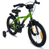 PROMETHEUS Kinderfahrrad 16 Zoll Jungen und Mädchen in Grün & Schwarz ...