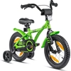 PROMETHEUS Kinderfahrrad 14 Zoll Jungen und Mädchen in Grün & Schwarz ...