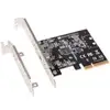 Allegro Max USB-C 20Gbps PCIe Card, USB-Controller