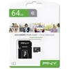 Pny Microsd-karte 64 Gb Klasse 10 Mit Adapter