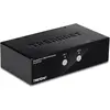 Trendnet TK 241DP KVM-/Audio-/USB-Switch, KVM Switch, Schwarz