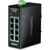 Trendnet 8-Port Industrial Gigabit (8 Ports), Netzwerk Switch, Schwarz