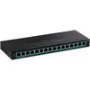 Trendnet TPE TG160H (16 Ports), Netzwerk Switch, Schwarz