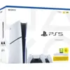 PlayStation 5 Slim mit Laufwerk + Zusätzlicher Controller Weiß