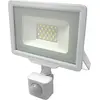 SILAMP LED-Außenstrahler 20 W IP65 WEISS mit Dämmerungssensor   Kaltwe...
