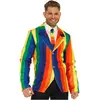 Leg Avenue Blazer + Krawatte Regenbogen S (S)