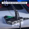 KLIM Bungee für die Gaming Maus - 3X USB 2.0 Hub - Multifunktionsprodu...