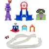 PAW Patrol , True Metal Total City Rescue Movie Rennstrecken-Set mit e...