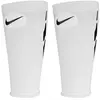 NIKE Guard Lock Elite Fußball Sleeve-Stutzen white/black/black S