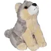 Wild Republic Pluschtier Wolf - mit Sound - 20 cm - Plusch