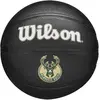 Wilson NBA Milwaukee Bucks Team Tribute Mini Basketball black 3