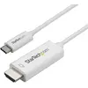StarTech USB Typ C   HDMI (Typ A) (2 m), Videokabel, Weiss