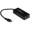 Startech Usb-c Auf Gbe Mit Zusätzlichem Usb-anschluss Adapter