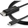 StarTech USB Typ C   DisplayPort (2 m), Videokabel, Schwarz
